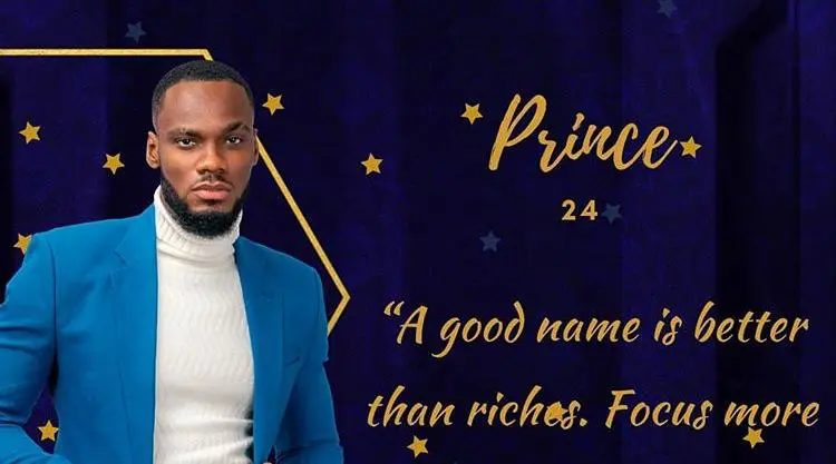 Prince BBNaija Biography, Age, Pictures, Lifestyle, and Occupation.