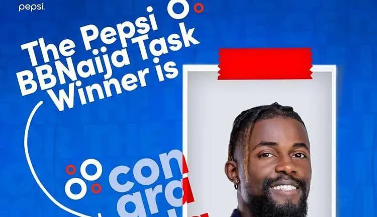 Winner of Pepsi Task this week in BBNaija 2021