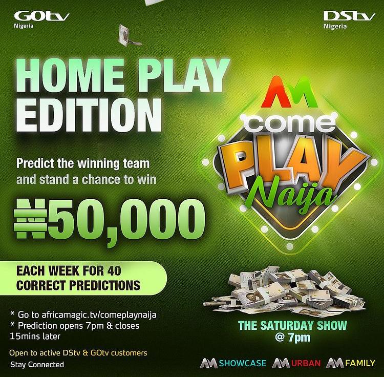 How to Play Come Play Naija and Win Money from Home Play Edition

How to Win Fifty Thousand Naira in Come Play Naija.