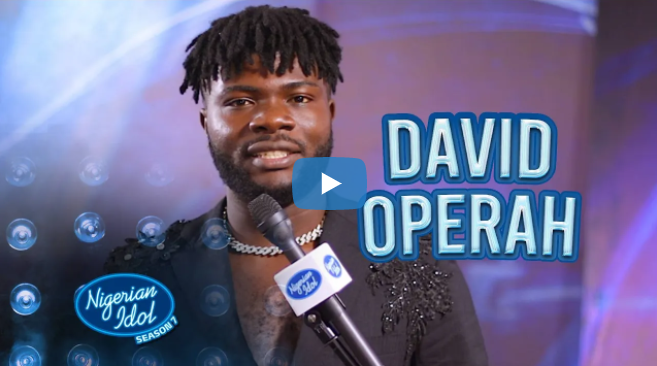 Video of David Operah Live Performance Nigerian Idol 2022 (Week 1 to 10)