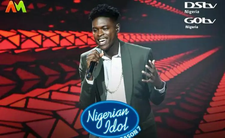 Jordan Eliminated From Nigerian Idol 2022 in Top 3