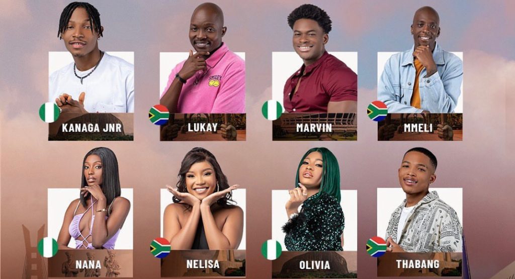 Week 1 Nomination Result in Big Brother Titans 2023 BBMzansi 2024 Poll