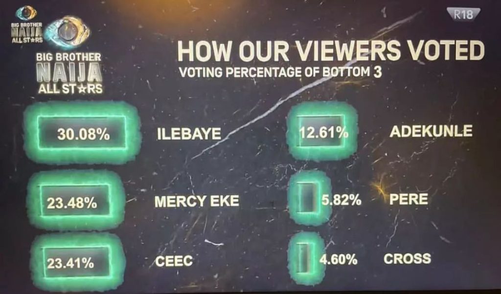 BIG BROTHER MZANSI 2024 VOTE RESULTS BBMzansi 2024 Poll