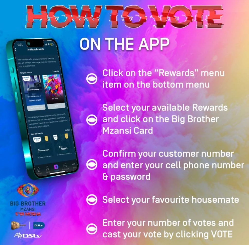 How to Vote on DStv App in BBMzansi 2024 for Free | How to Vote on Big Brother Mzansi App for Free.