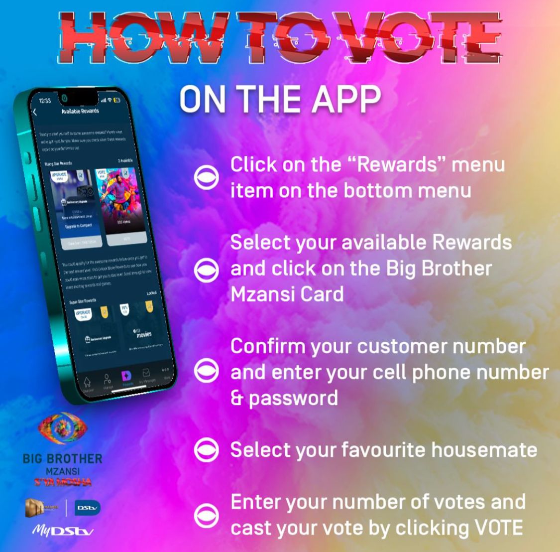 How to Vote on DStv App in BBMzansi 2024 for Free BBMzansi 2024 Poll