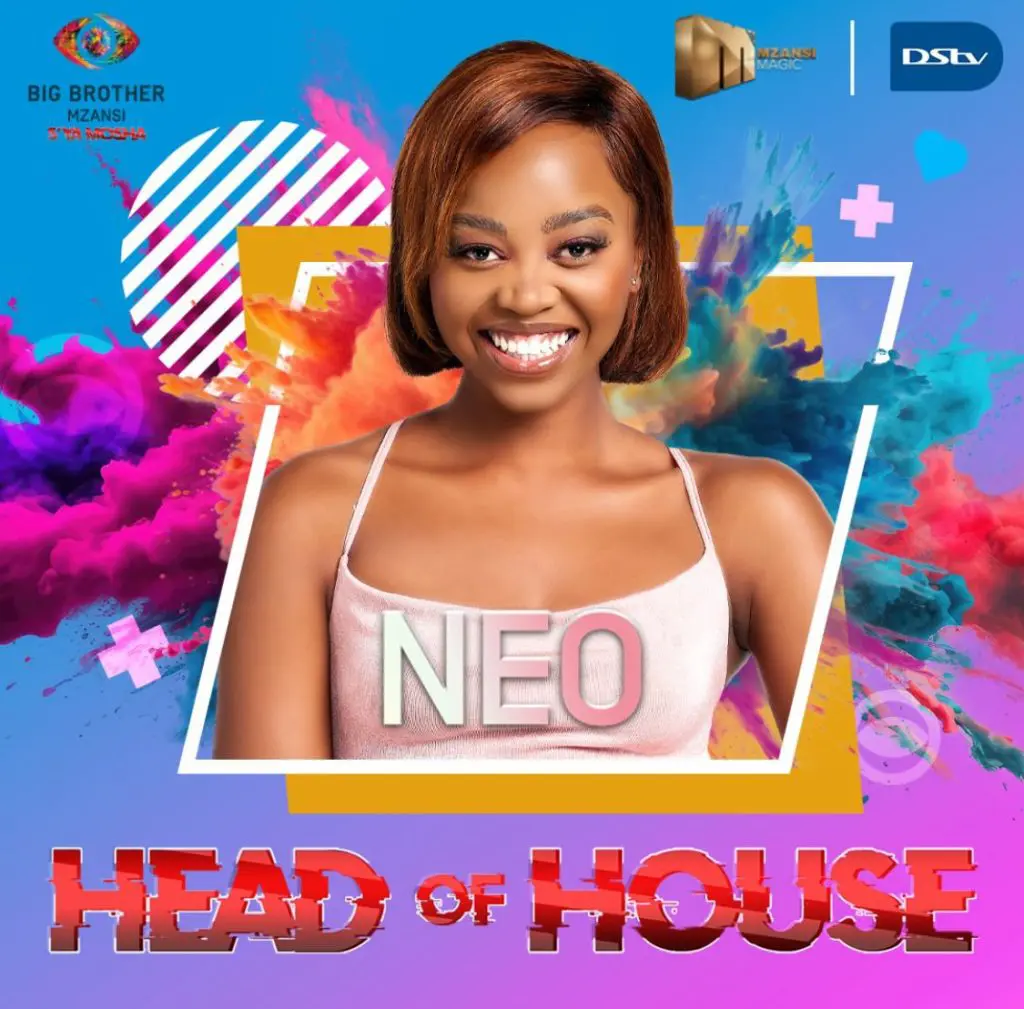 Week 2 Head of House in BBMzansi 2024 won by Neo